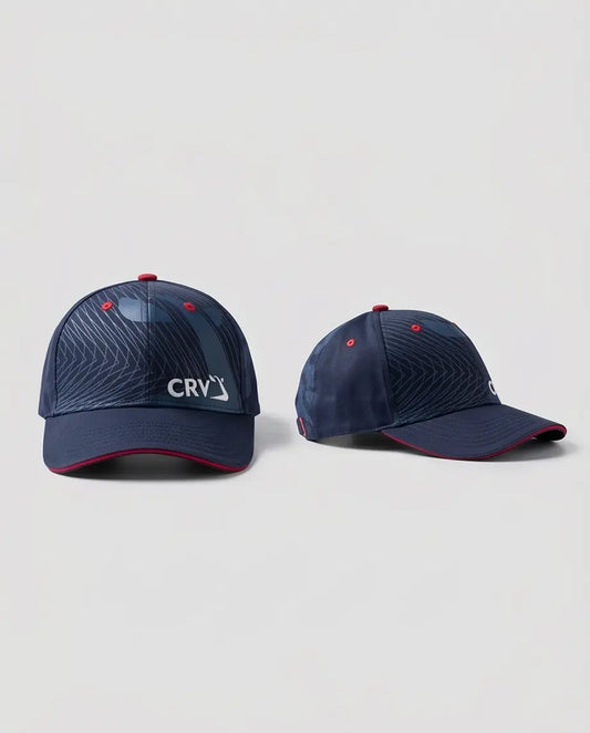 CRV Performance Dynamic Tech Baseball Cap – Navy, Blue & Red
