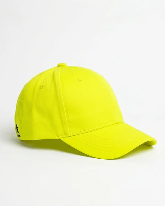 Violent Slow Neon Graphic Baseball Cap – Electric Cyber Yellow