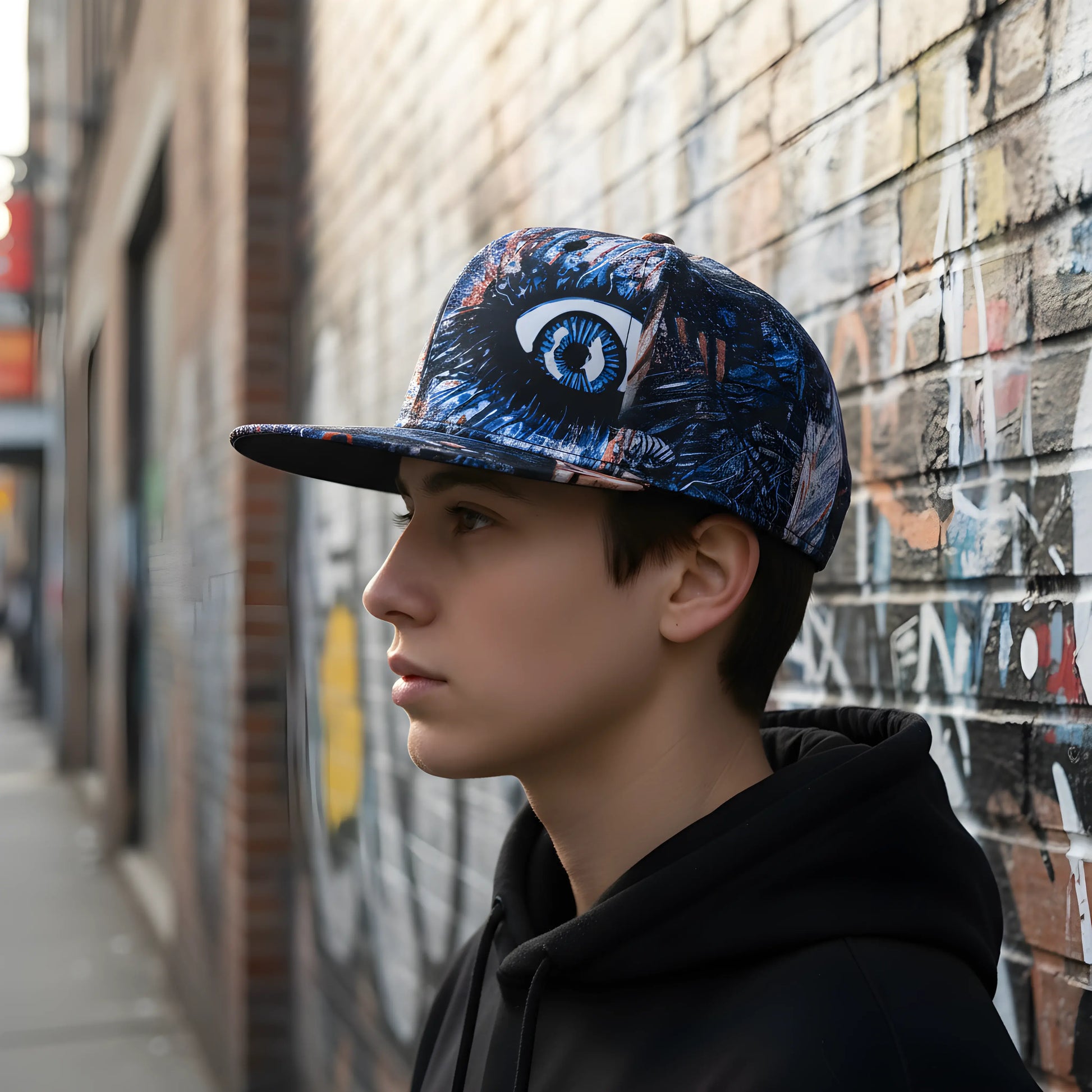 Black & White "NY Heart" Cap