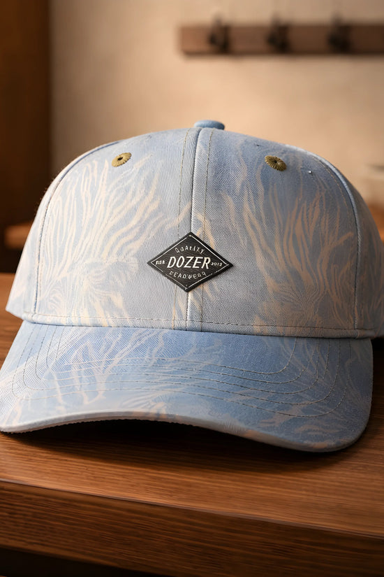 DOZER Headwear Abstract Wave Cap