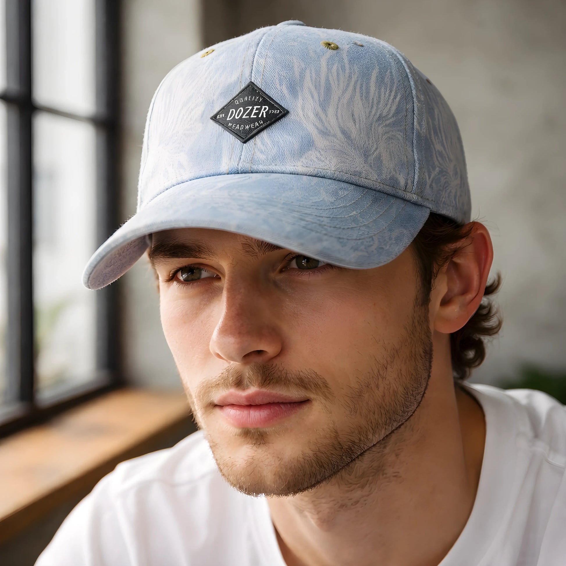 DOZER Headwear Abstract Wave Cap