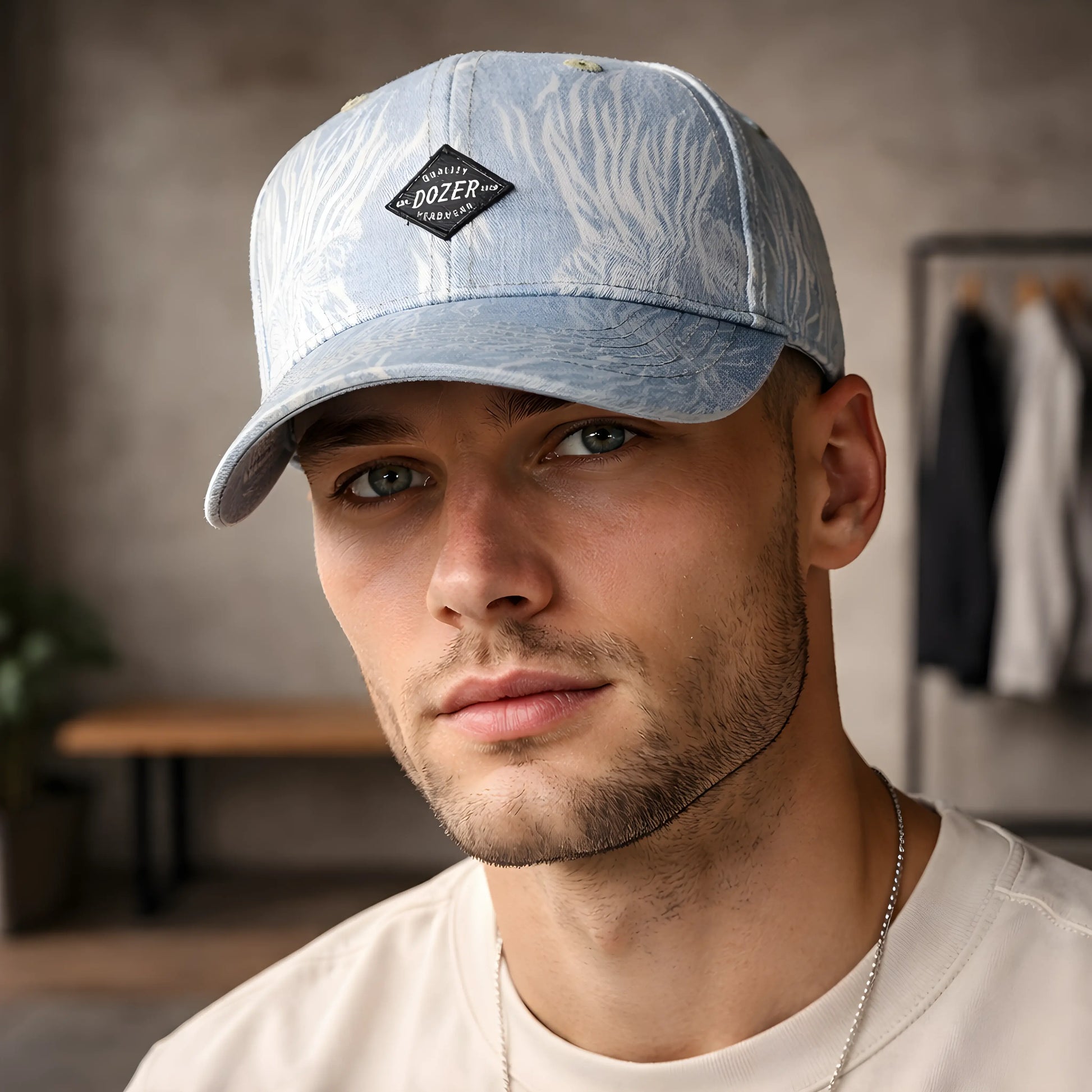 DOZER Headwear Abstract Wave Cap
