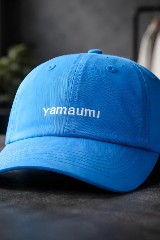 Yamaumi Minimalist Blue Cap