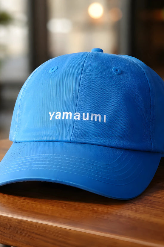 Yamaumi Minimalist Blue Cap