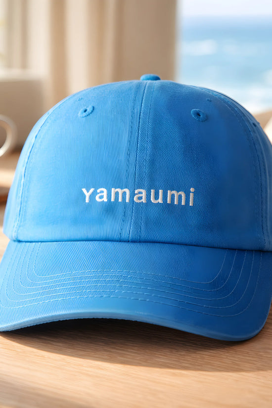 Yamaumi Minimalist Blue Cap