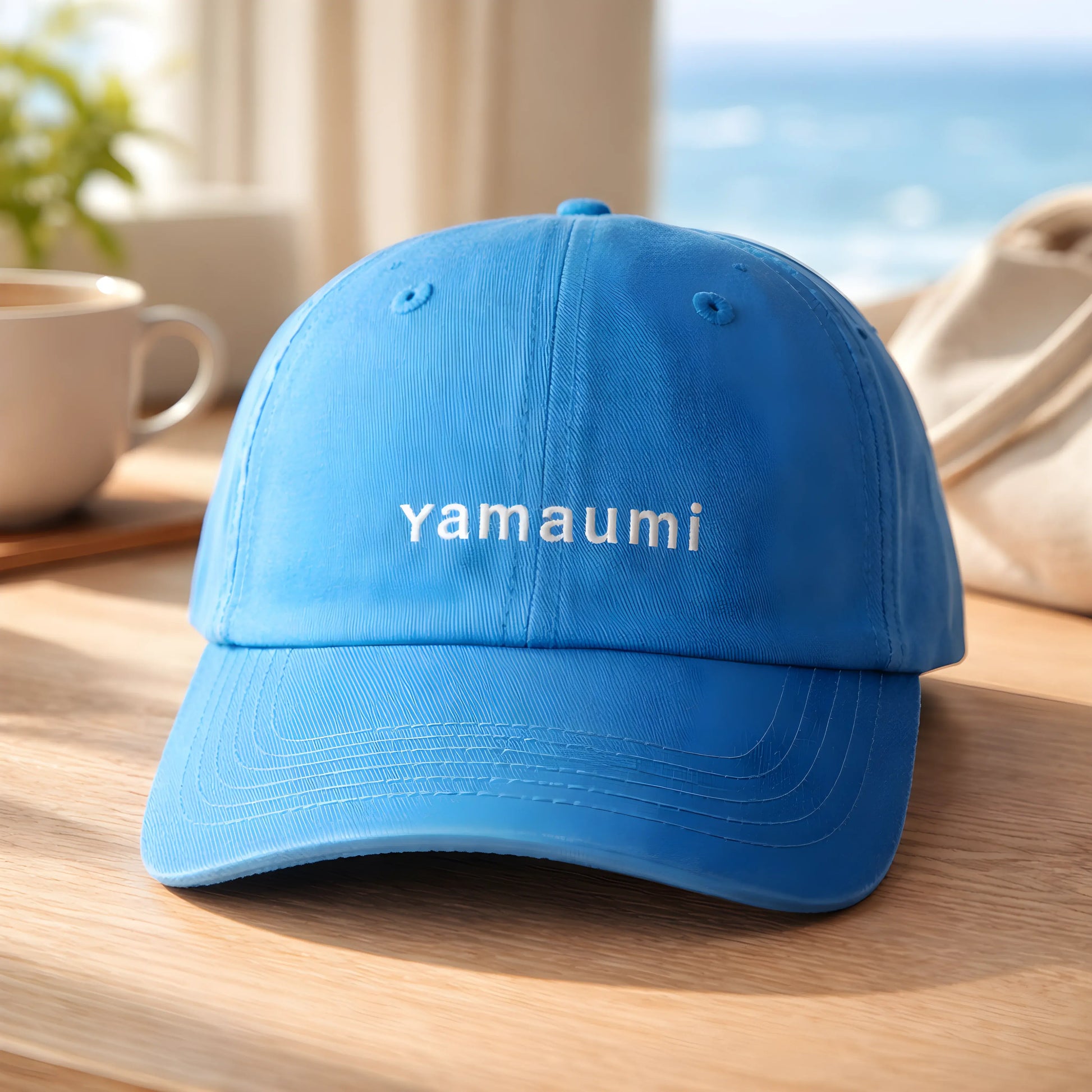 Yamaumi Minimalist Blue Cap