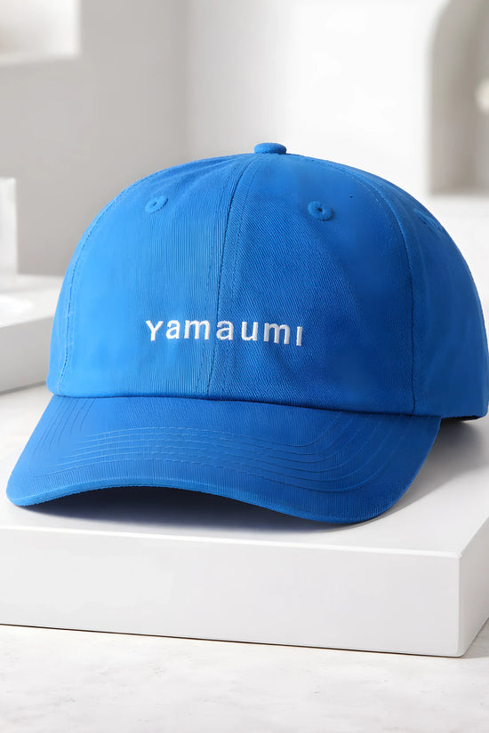 Yamaumi Minimalist Blue Cap