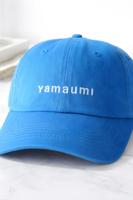 Yamaumi Minimalist Blue Cap