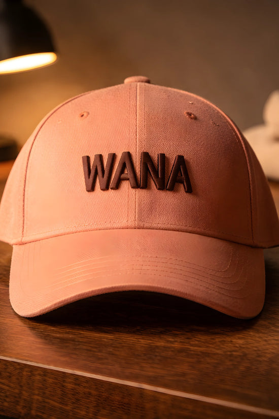 WANA 3D Embroidered Peach Cap
