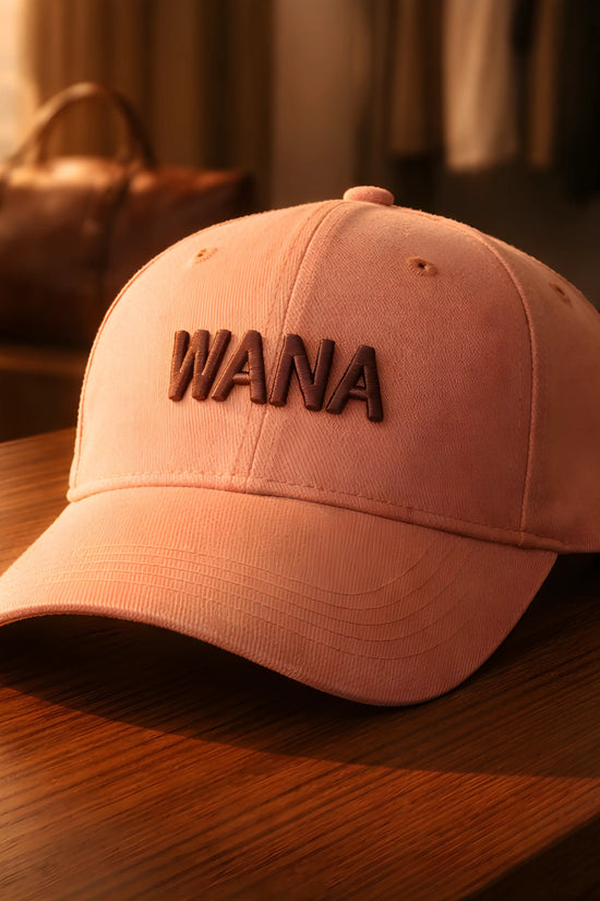 WANA 3D Embroidered Peach Cap