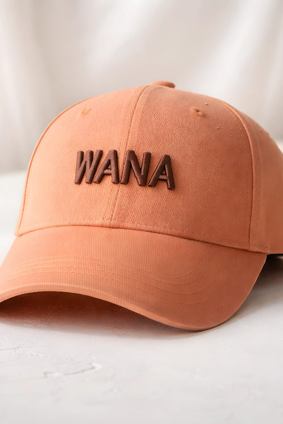 WANA 3D Embroidered Peach Cap