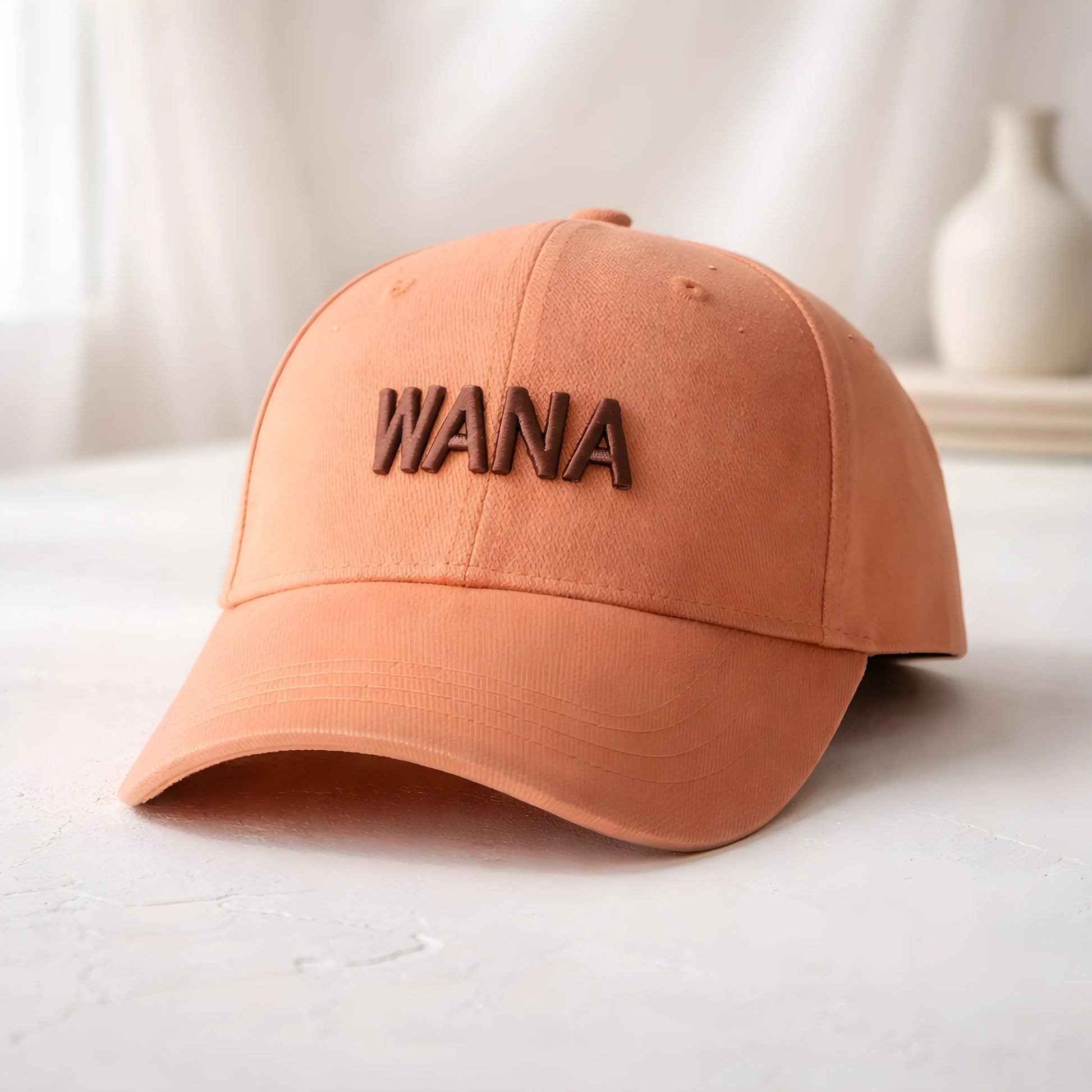 WANA 3D Embroidered Peach Cap