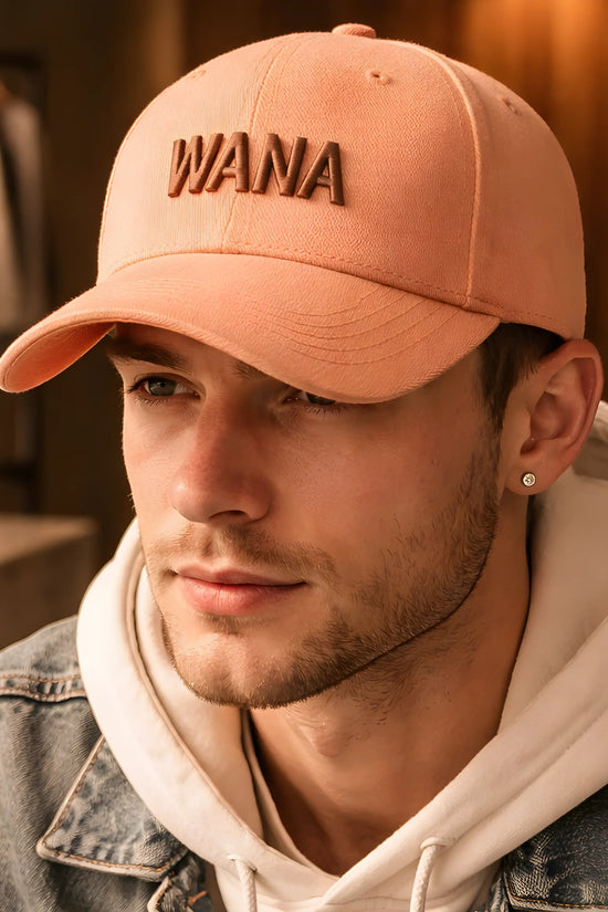 WANA 3D Embroidered Peach Cap