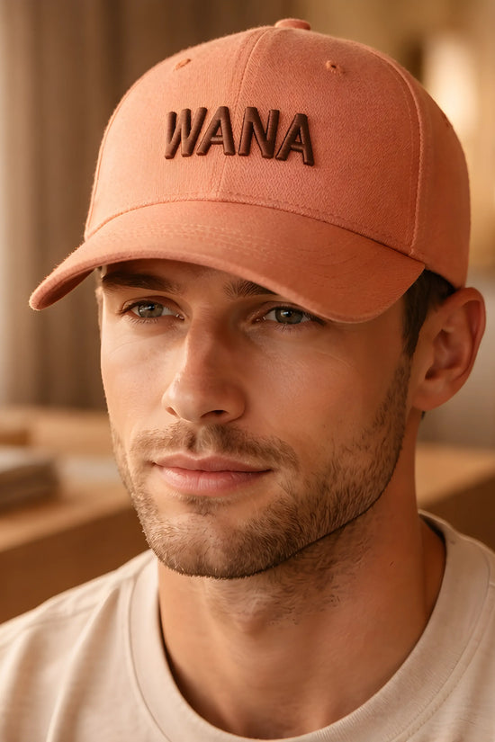 WANA 3D Embroidered Peach Cap