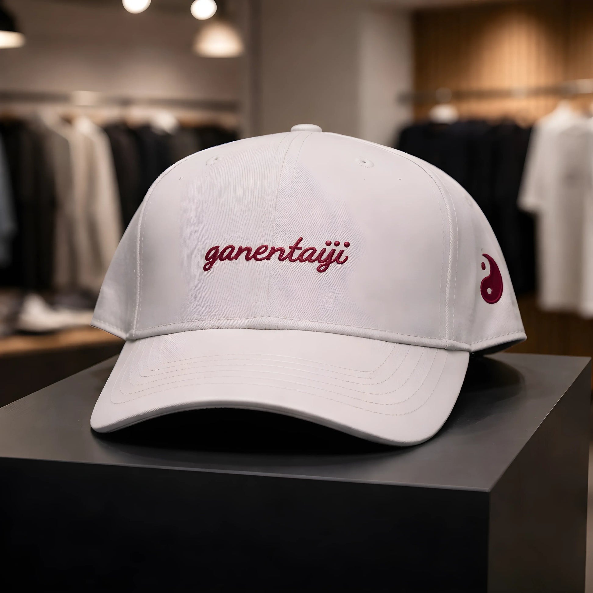 "ganentaiji" Yin-Yang Script Cap