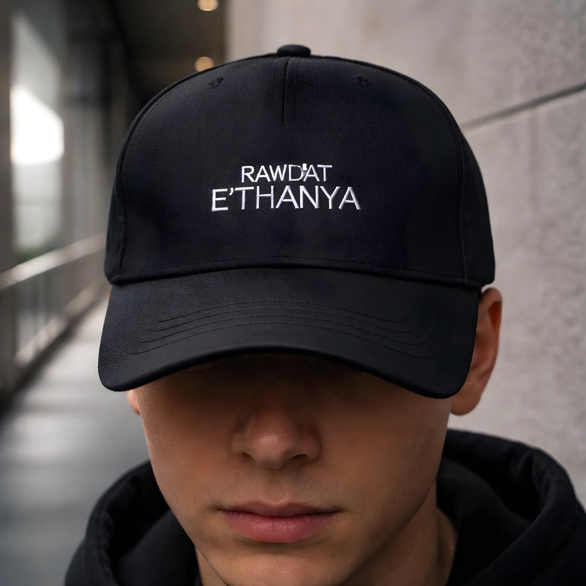 Rawdat E'Thanya Minimalist Black Cap