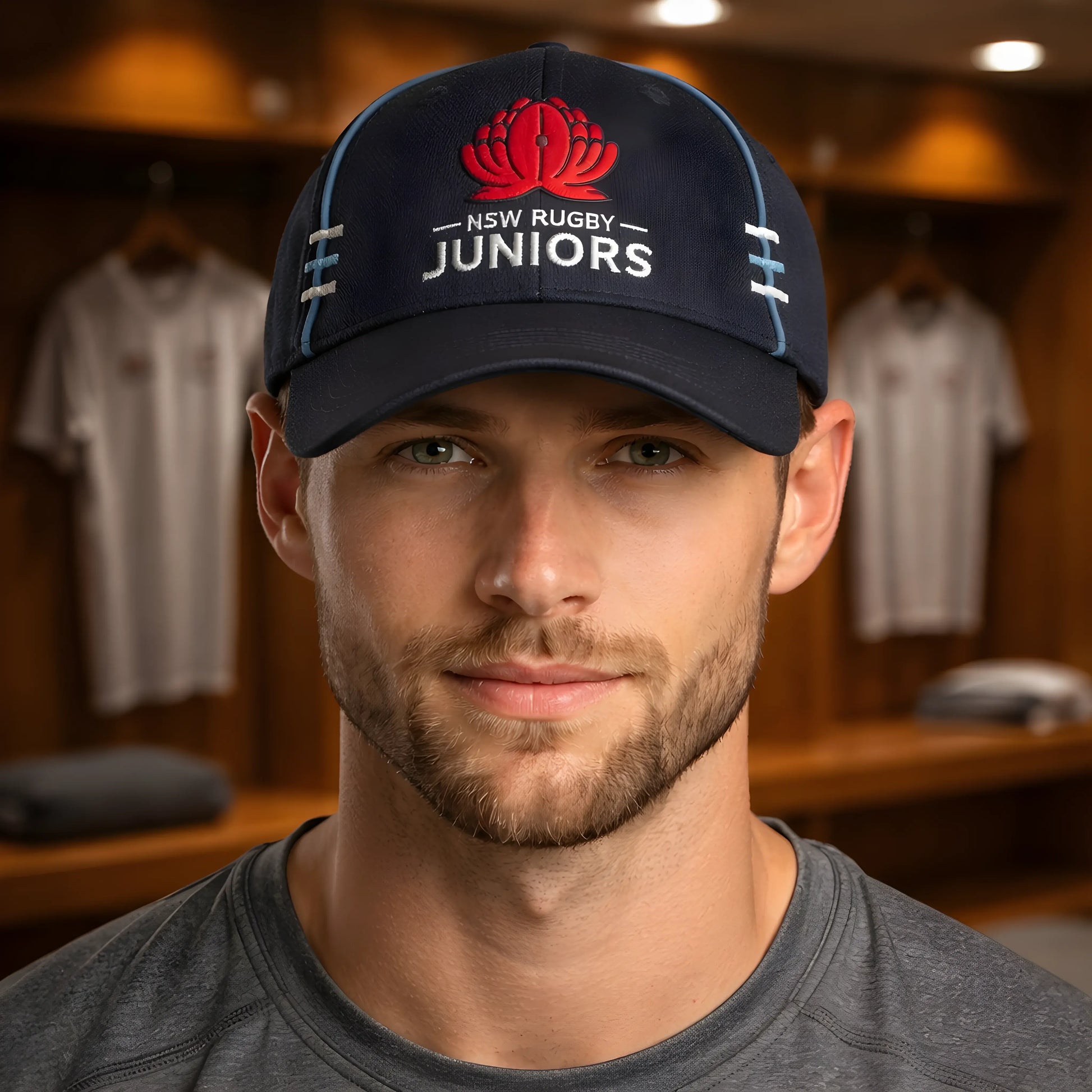 NSW Rugby Juniors Navy Athletic Cap