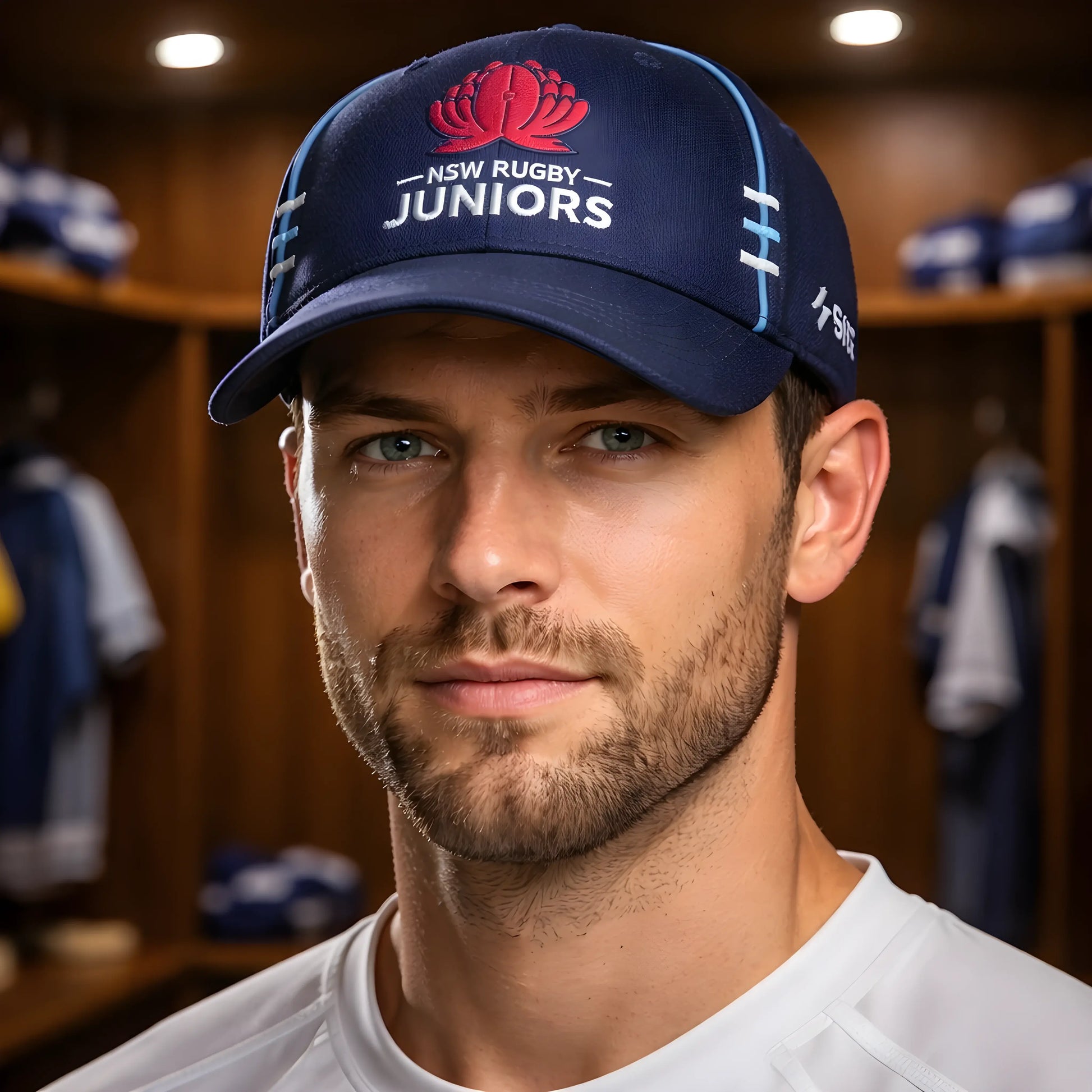 NSW Rugby Juniors Navy Athletic Cap