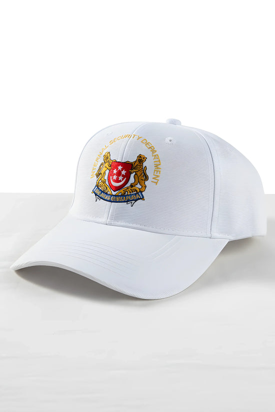 White Crest Security Cap