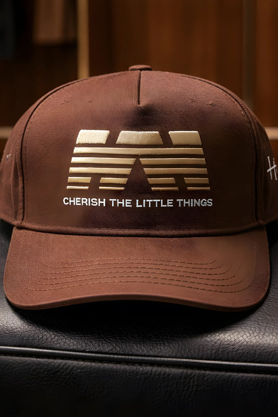 "Cherish The Little Things" Gold Icon Cap