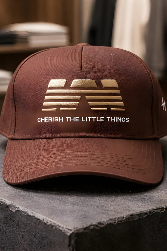 "Cherish The Little Things" Gold Icon Cap