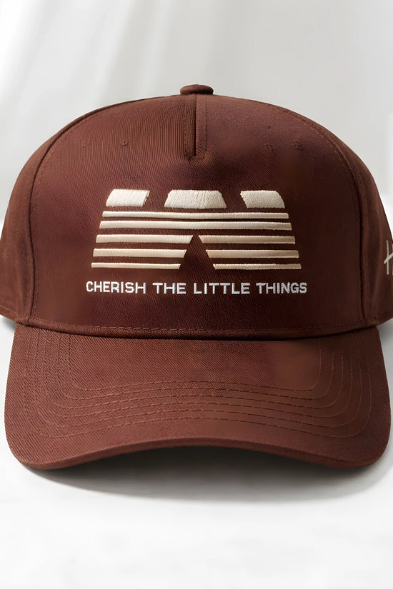 "Cherish The Little Things" Gold Icon Cap