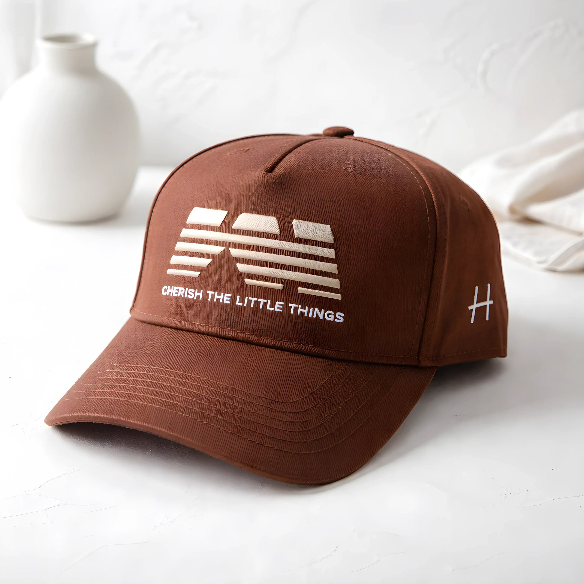 "Cherish The Little Things" Gold Icon Cap