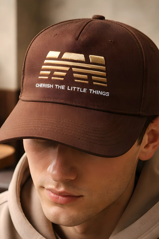 "Cherish The Little Things" Gold Icon Cap