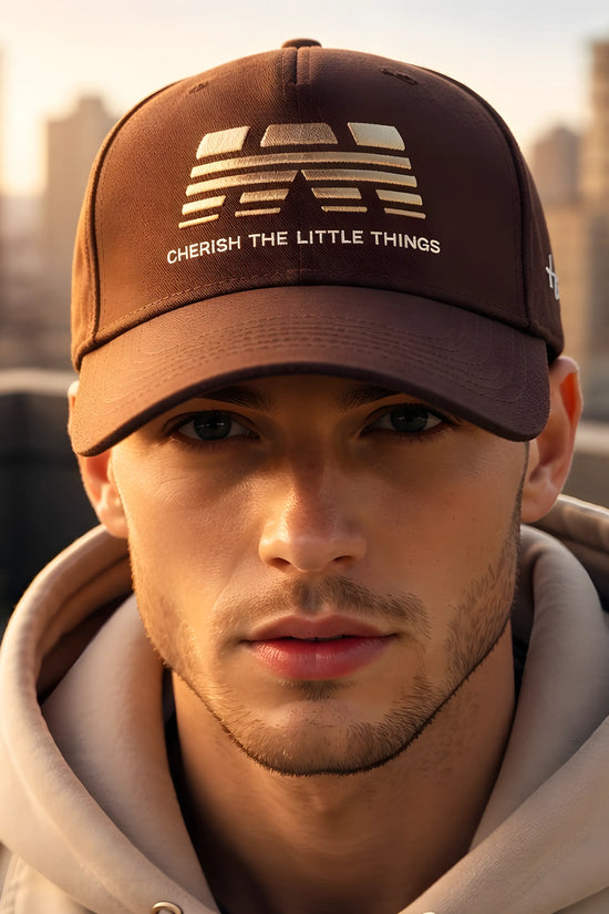 "Cherish The Little Things" Gold Icon Cap