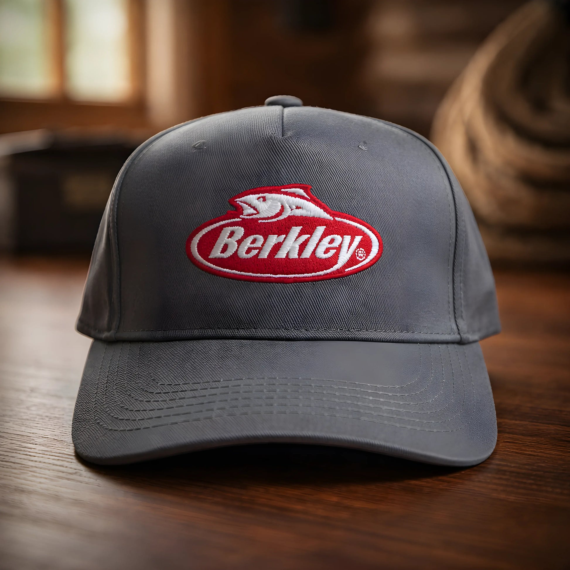 The Berkley 'Angler' Classic Grey Cap