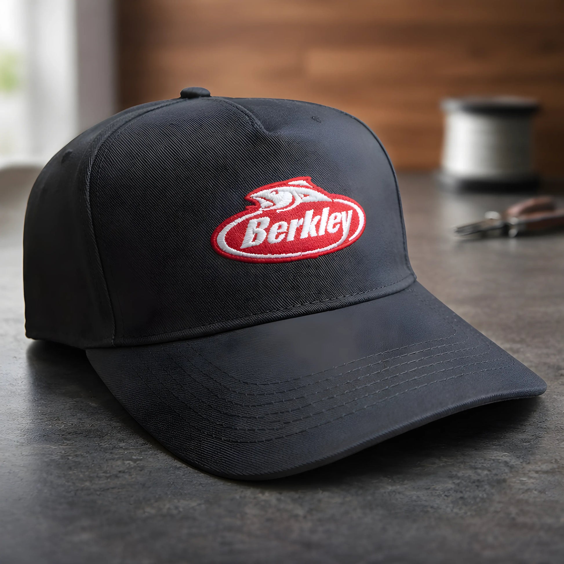 The Berkley 'Angler' Classic Grey Cap
