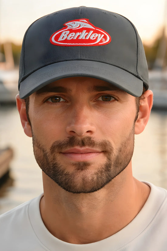 The Berkley 'Angler' Classic Grey Cap