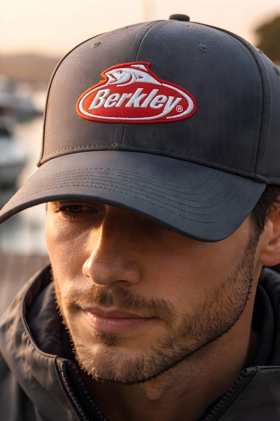 The Berkley 'Angler' Classic Grey Cap