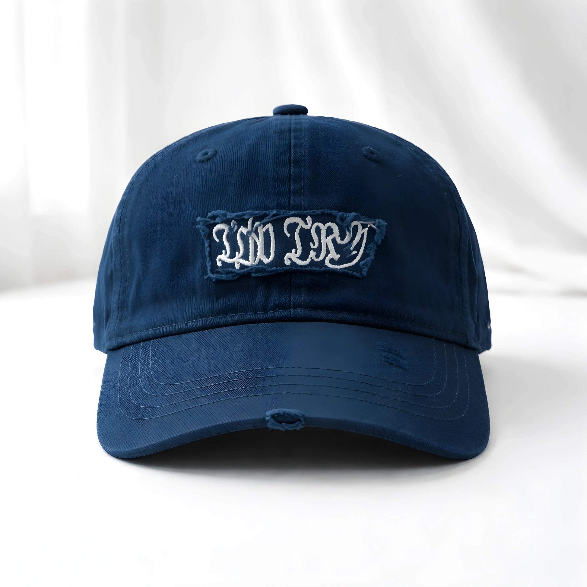 The Gothic Indigo 'Frayed' Dad Hat