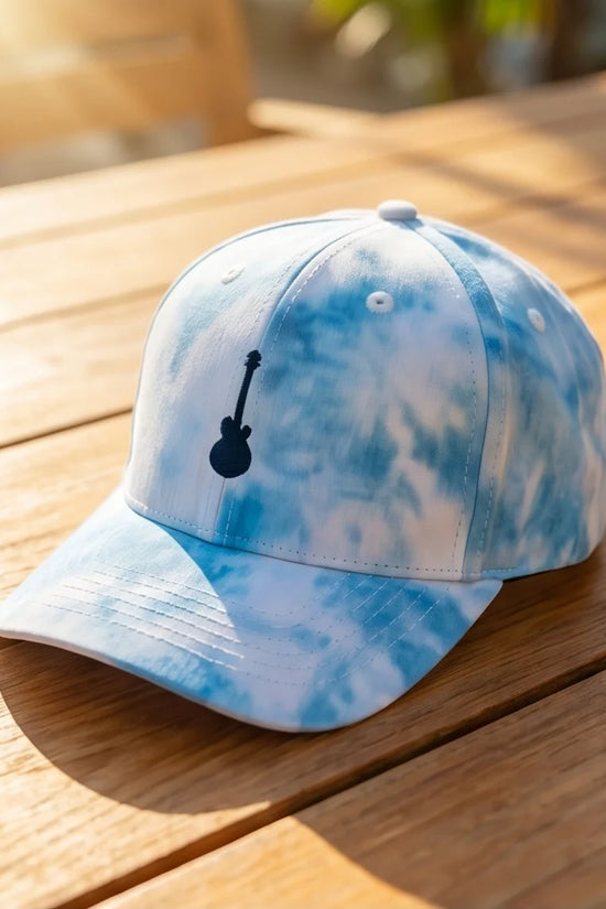 The Blue Horizon 'Guitar Echo' Tie-Dye Cap