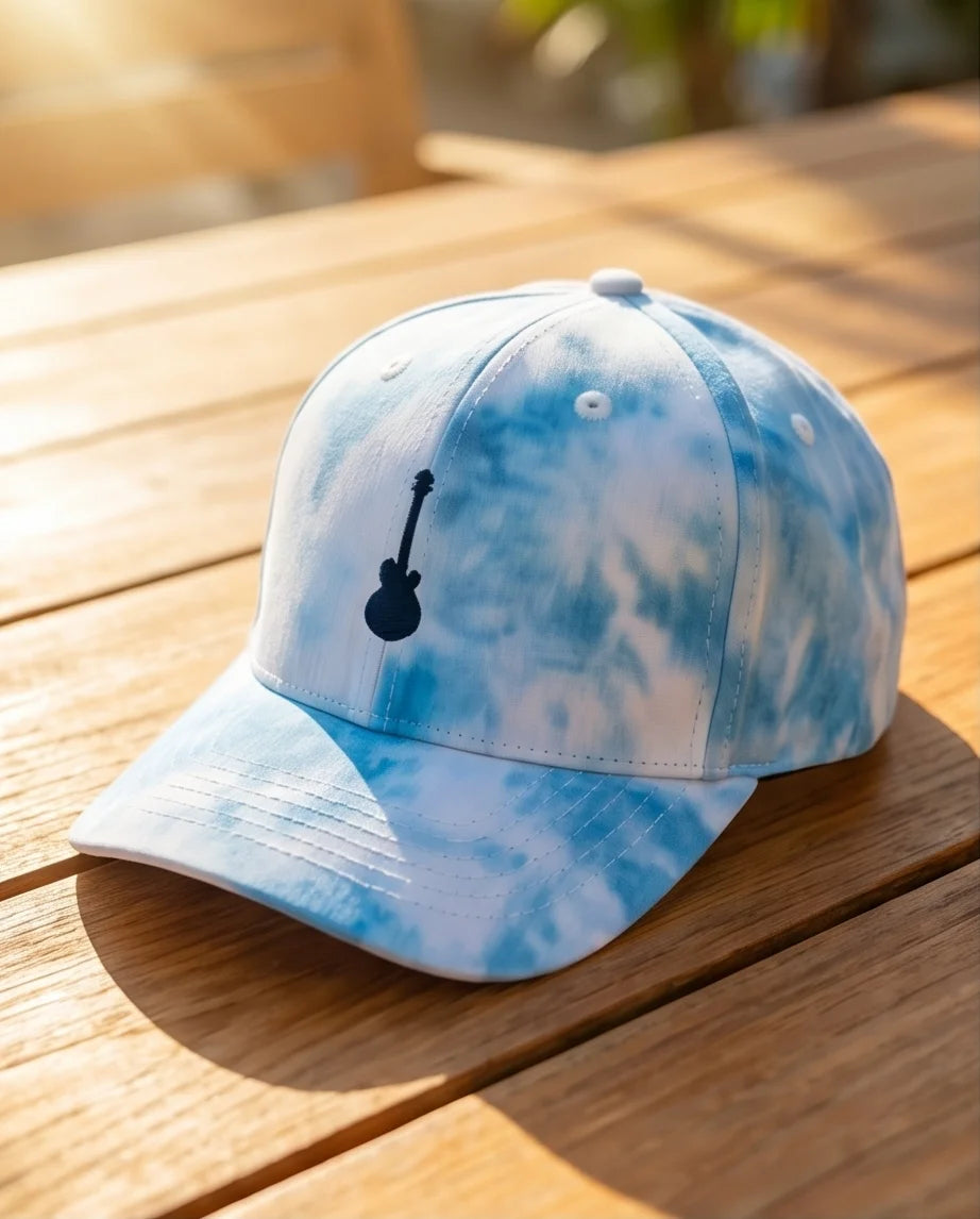 The Blue Horizon 'Guitar Echo' Tie-Dye Cap