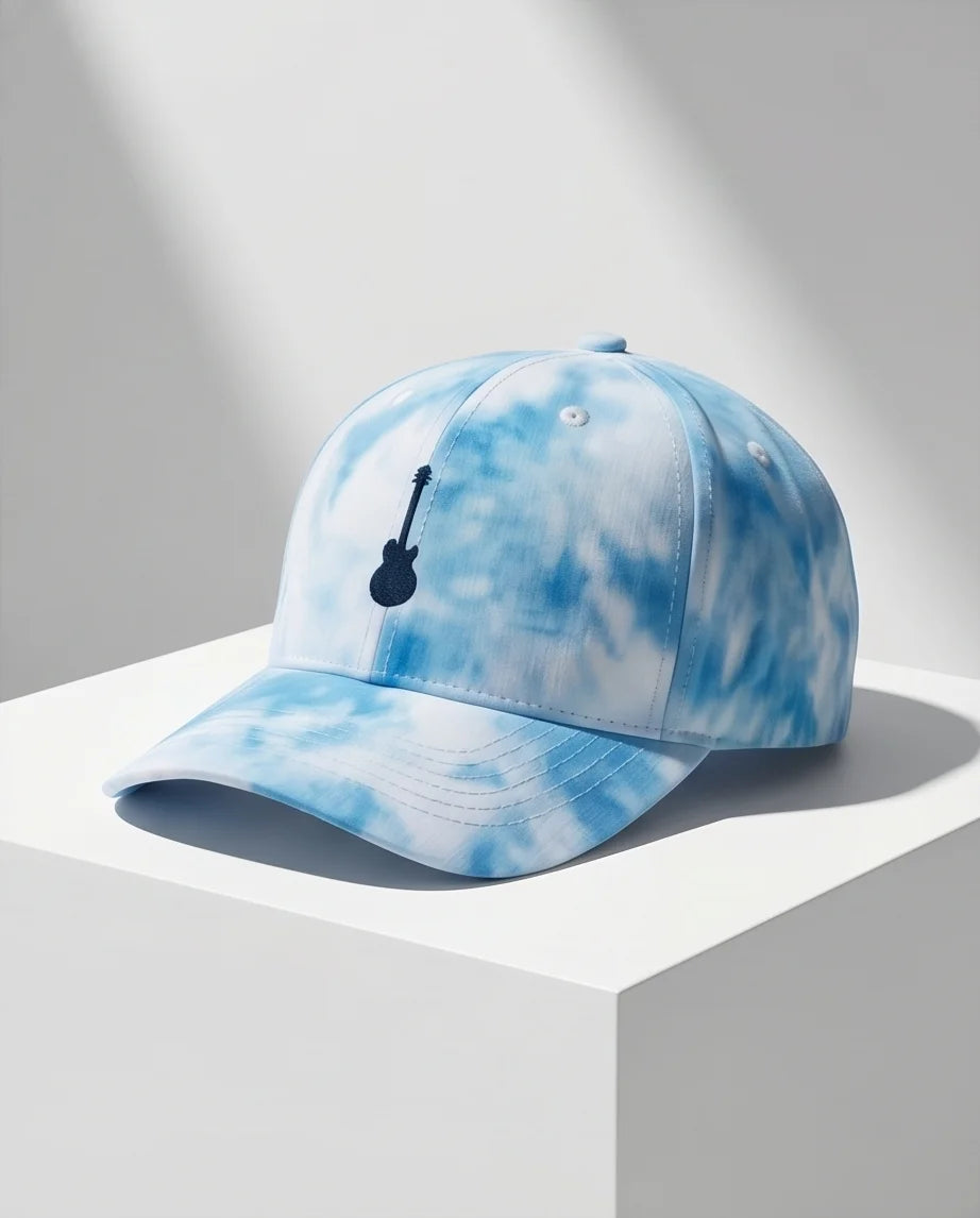 The Blue Horizon 'Guitar Echo' Tie-Dye Cap