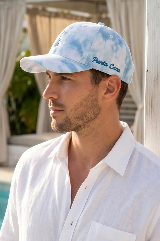 The Blue Horizon 'Guitar Echo' Tie-Dye Cap