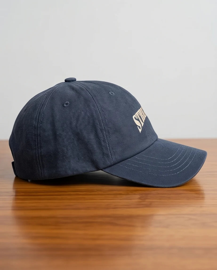 The 'Inner Strength' Washed Navy Heritage Cap