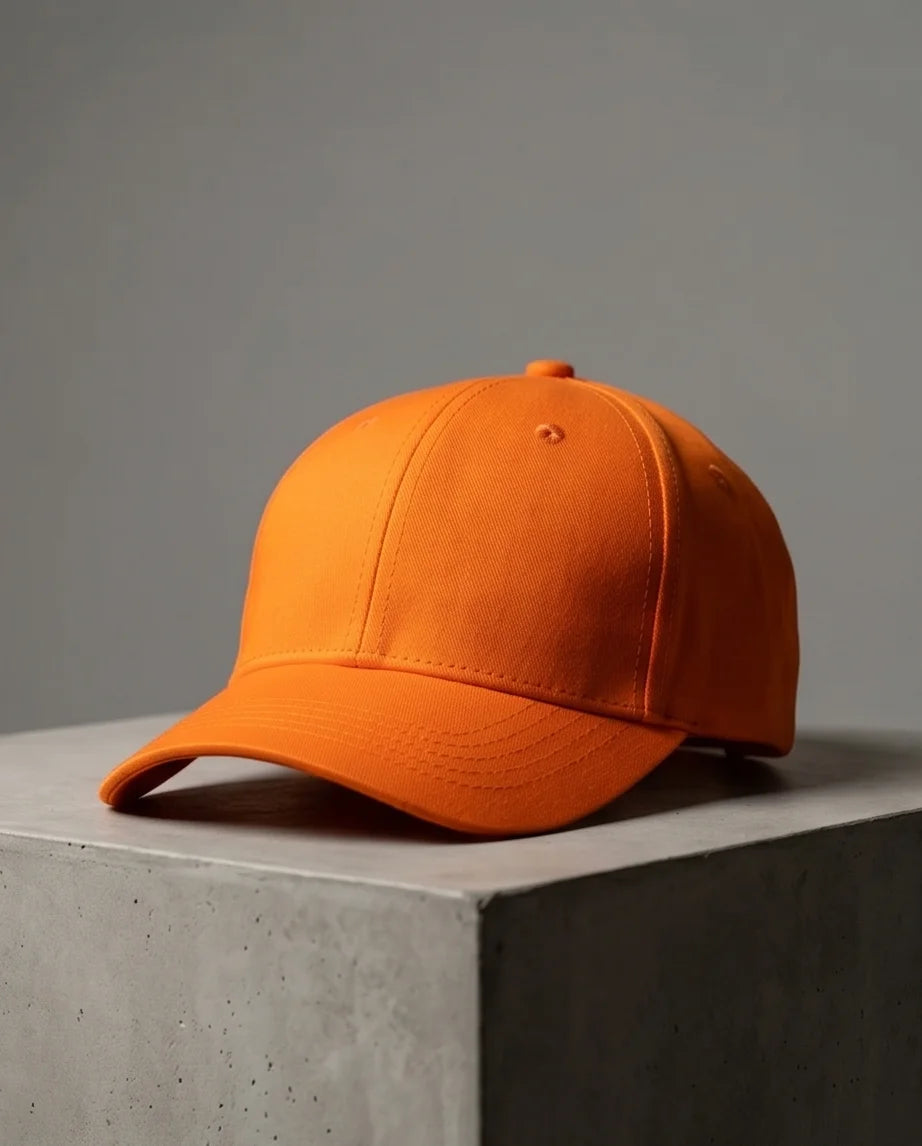 The 'Solar Flare' Essential Orange Cap