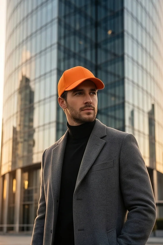 The 'Solar Flare' Essential Orange Cap