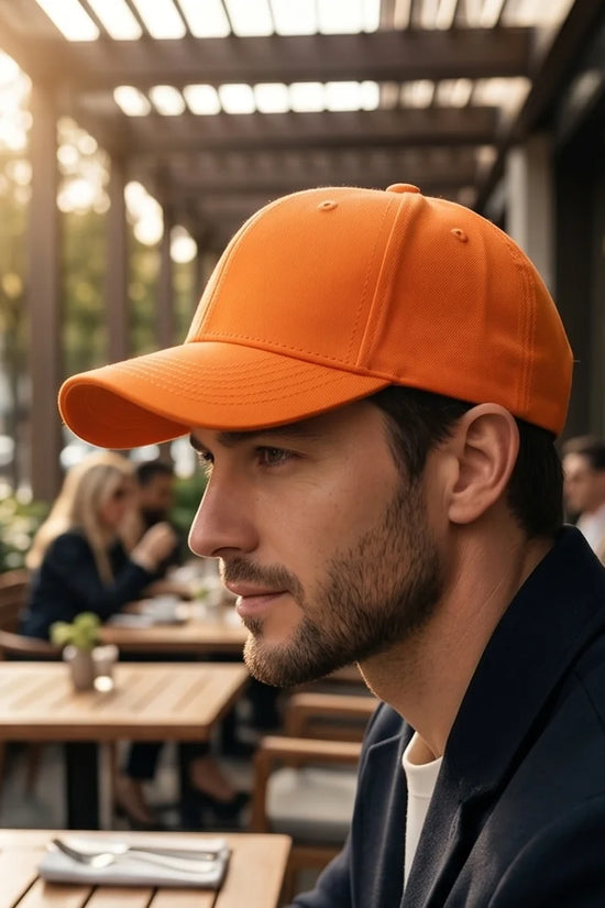 The 'Solar Flare' Essential Orange Cap