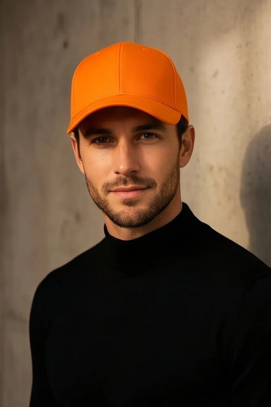 The 'Solar Flare' Essential Orange Cap