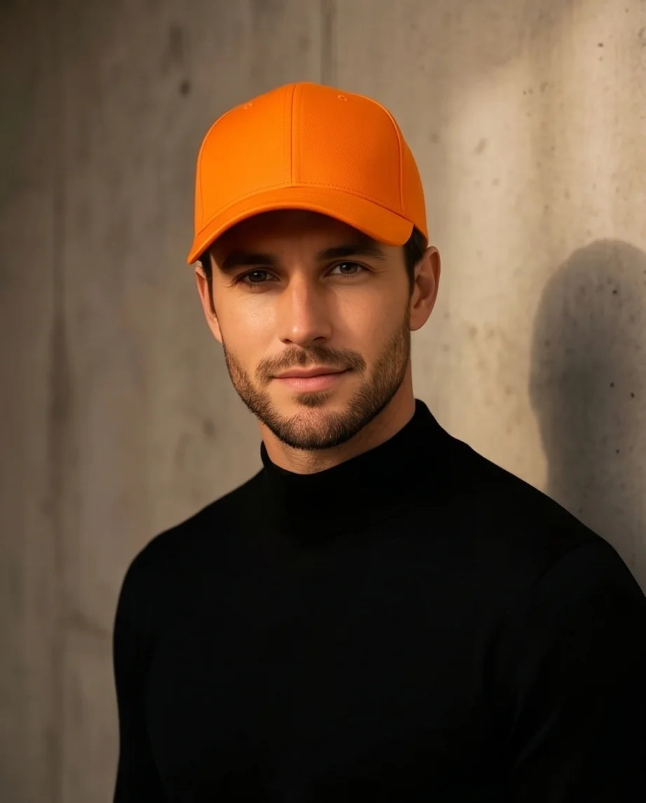 The 'Solar Flare' Essential Orange Cap