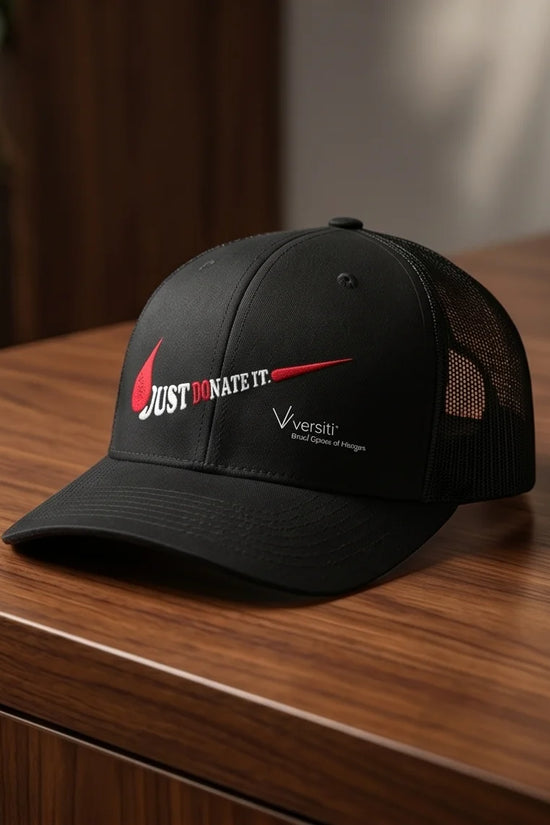 Versiti "Just Donate It" Trucker Hat