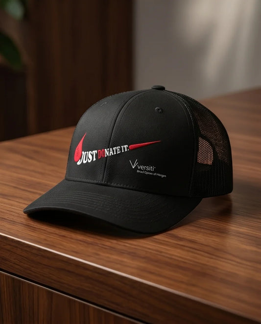 Versiti "Just Donate It" Trucker Hat