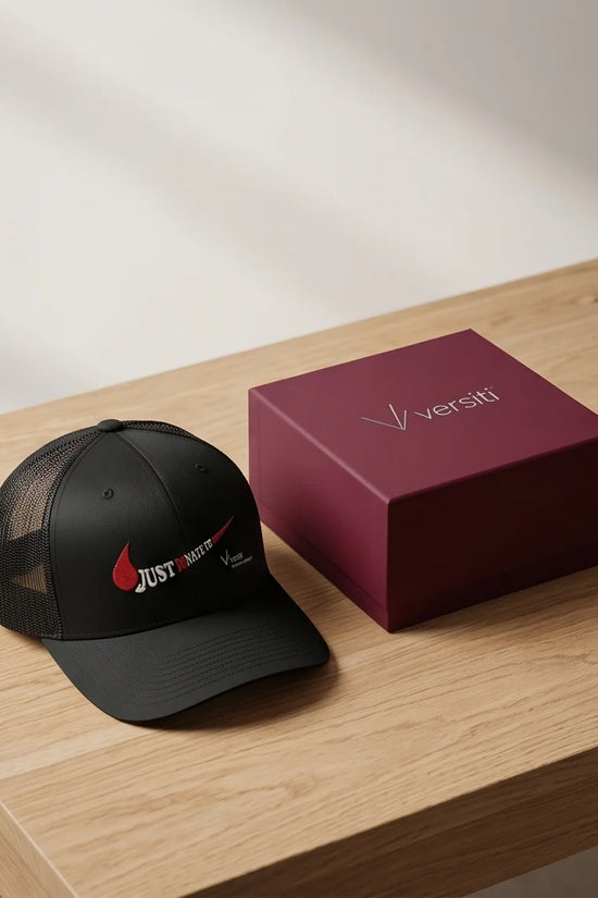 Versiti "Just Donate It" Trucker Hat