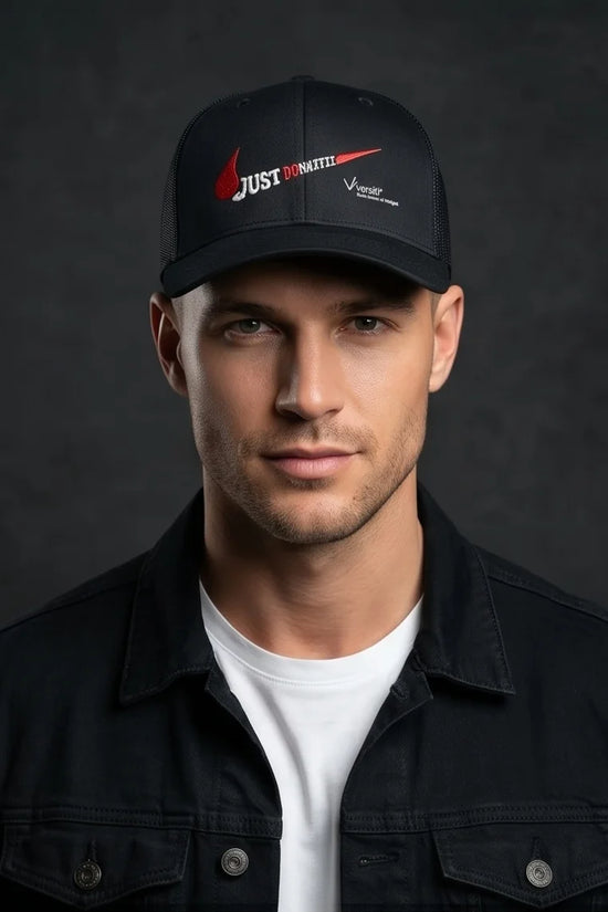 Versiti "Just Donate It" Trucker Hat