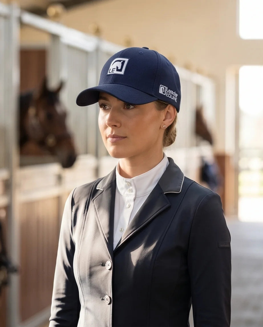 Navy Blue LE Horse Logo Cap