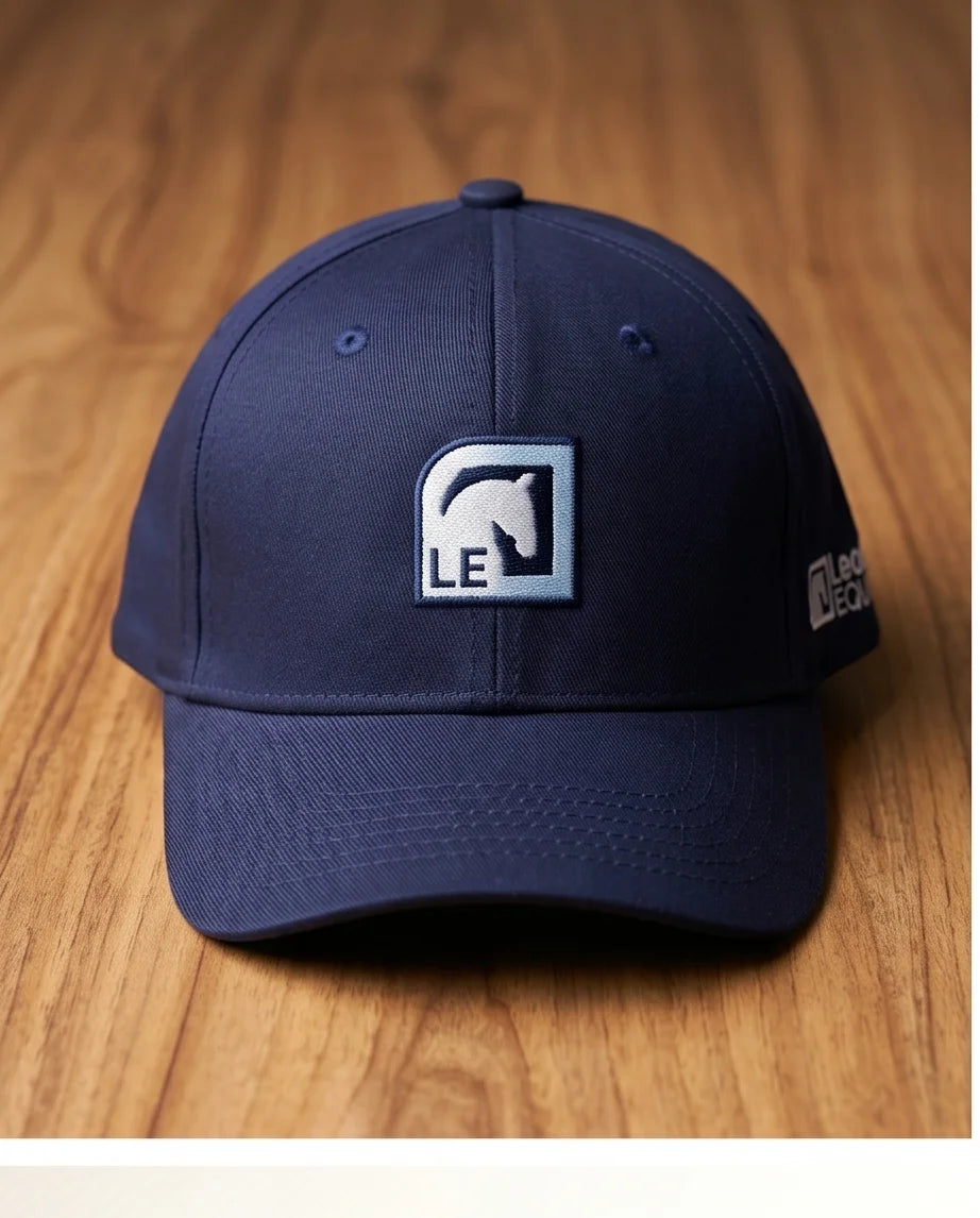 Navy Blue LE Horse Logo Cap